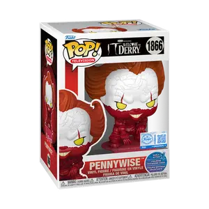 Funko Pop Vinyl Figure IT Welcome To Derry Blood Pennywise Shelf Sitter 1866