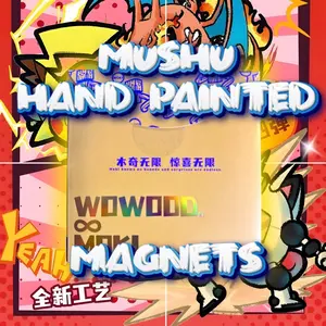 Mushu Hand Painted Pokemon CCG Magnet - 1 Per Pack