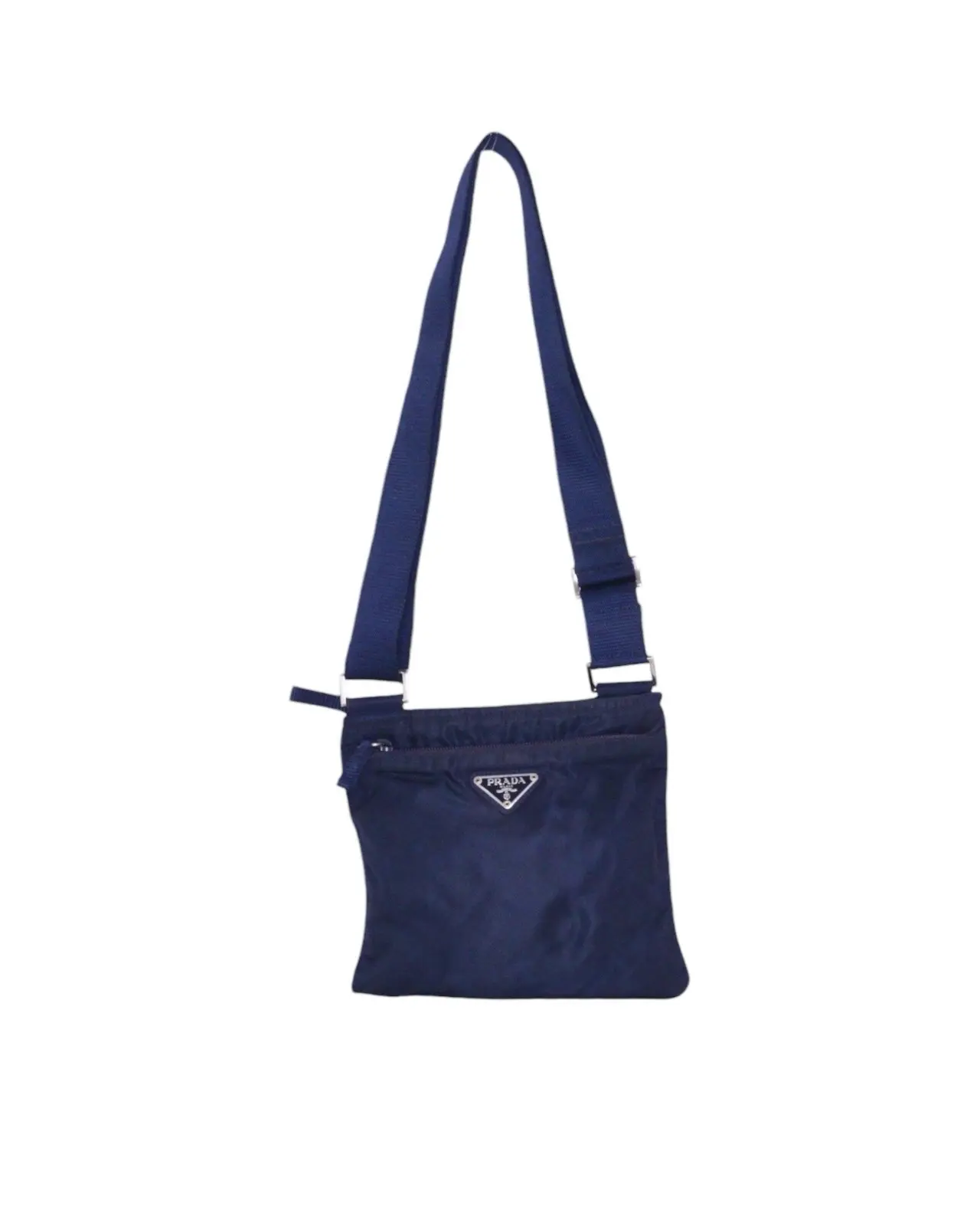 Pre-owned PRADA Nylon Mini Crossbody Bag TESSUTO MINI CROSSBODY Q4634E6773