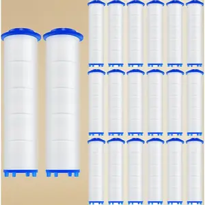 Shower Filter Replacement 18 Pack – 3.74" PP Cotton Filter Cartridge for Handheld Shower Heads, Universal Fit for Various Specifications