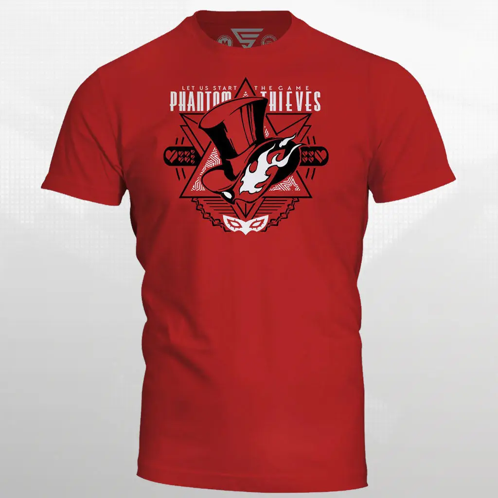 Persona 5 - Phantom Thieves (Red) - T-shirt - Officially Licensed
