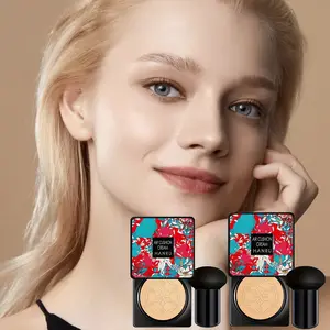 All in One Radiate Beauty with Mushroom Air Cushion BB Cream Moisturizing Nourished Clear Complexion Hanru Lightweight Cushion Makeup Cosmetic