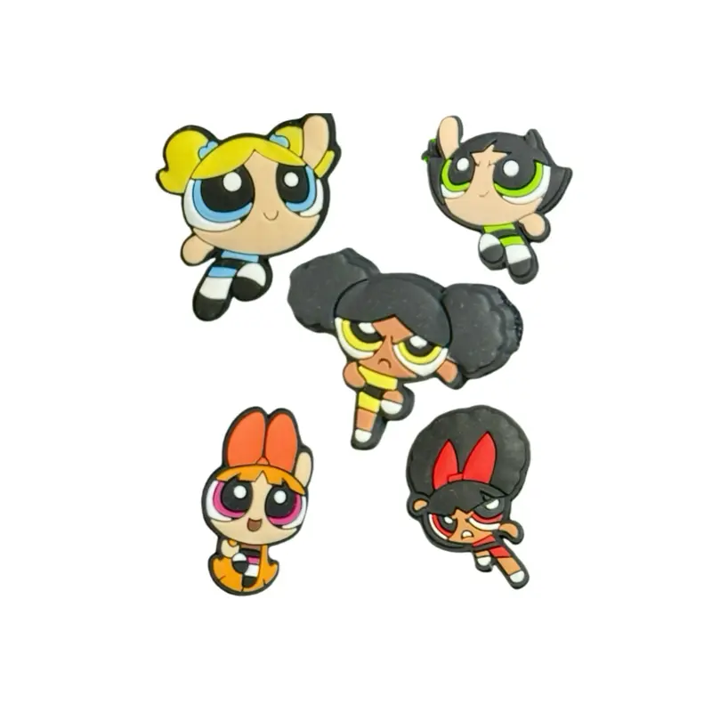 Powerpuff Girls Character Shoe Charms