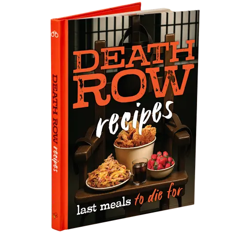 Death Row Cookbook: Famous Last Meals with Recipes - True Crime Facts & Food Pairings for Foodies & True Crime Fans