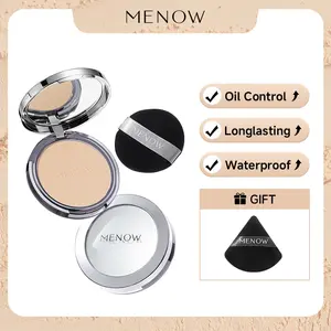 [New] MENOW Oil-Control Long-Lasting Setting Powder for Dry and Oily Skin Touch-Up Compact 9g