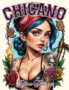 Chicano Tattoo Designs: Delving into Chicano Culture through Tattoos, from Modern Street Graffiti to Traditional Prison Designs, Featuring Professiona -- Life Daily Style, Paperback
