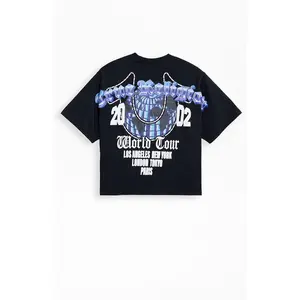 True Religion Men's Chrome Logo Boxy T-Shirt - Multicolor