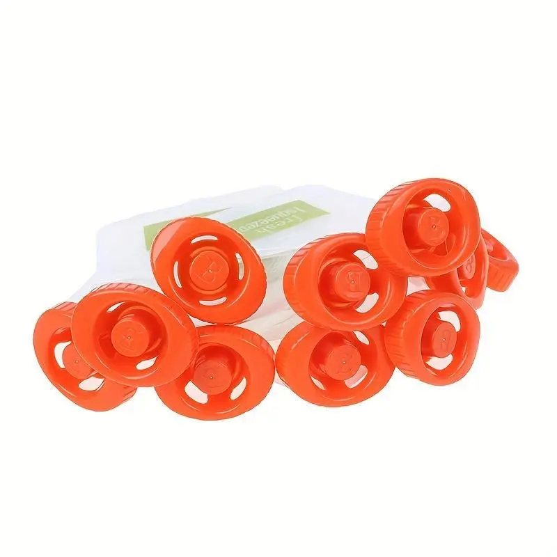 10pcs Resealable Fresh-keeping Squeezed Pouches, Puree Container, Reusable Squeeze Bag, Kitchen Accessories