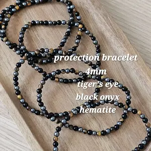 Crystal Protection Stretch Bracelet
