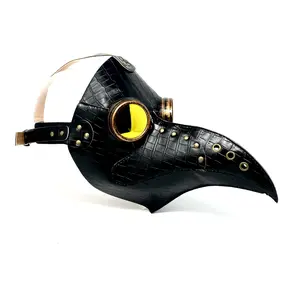 Steampunk Plague Doctor Mask, Long Nose Bird Costume Party Masks For Halloween Cosplay