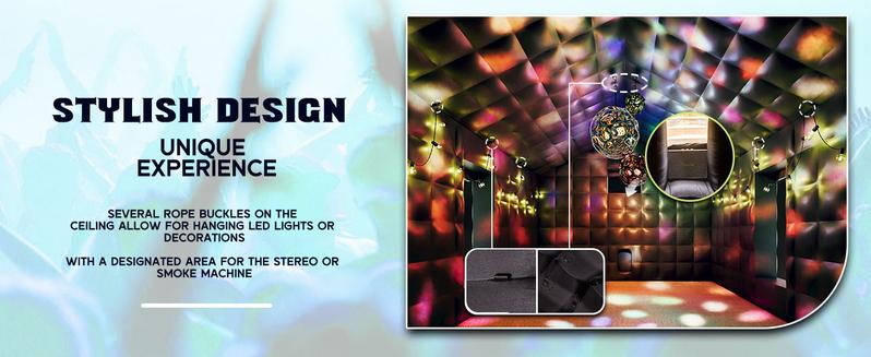 【Ships in 2 Boxes】Amerlife Large Black Inflatable Night Club Tent with 2 Side Doors, with Logo Area Gazebo Event House for Wedding Birthday Backyard Party- Ships in 2 Boxes 【Ships in 2 Boxes】Amerlife Large Black Inflatable Night Club Tent with 2 Side Doors, with Logo Area Gazebo Event House for Wedding Birthday Backyard Party- Ships in 2 Boxes