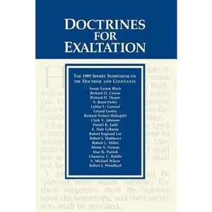 USED-Doctrines for exaltation by Susan Easton Black (Hardcover)