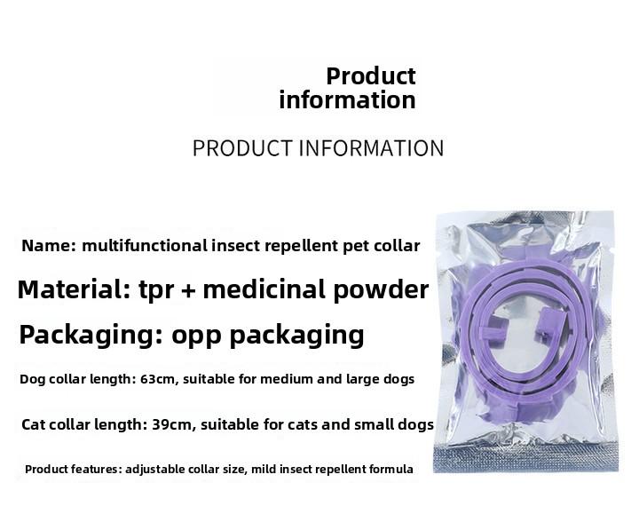 Tick Collar For Dogs&Cats，Treatment & Prevention, Vet-Recommend, 8 Month Protection