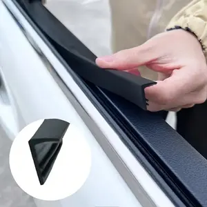 100cm/39.37 inch X 4 Rolls of Type 7 Automotive Window Weather Stripping - Rubber Seal for Side Windows, Durable Waterproof Design, Easy to Install, Suitable for Most Vehicles, Protects Vehicle Windows, Stylish Appearance, Flexible Material