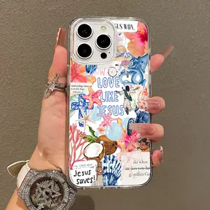 Trendy Magnetic Case for iPhone11/12/13/14/15/16/promax, Coastal Christian Collage Ultra Slim, MagSafe Support, Shockproof | Playful & Fun Style