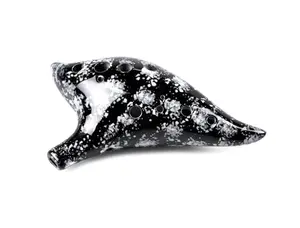 STL Ocarina - 12-Hole Ceramic C-Major Tenor Ocarina "Echo" (in 2 colors) - Beginner Ocarina