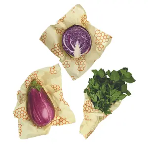 Bee's Wrap Large Wrap 3 Pack - Reusable Beeswax Wraps