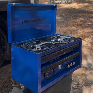 Custom Mini Tool Box Bluetooth Speakers – Handcrafted & Loud! Rechargeable Portable Durable Audio