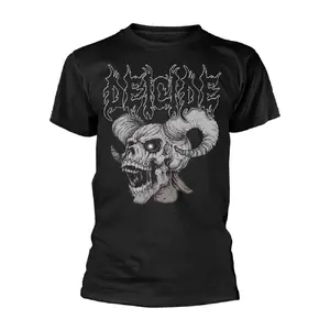 Deicide Skull Horns T-shirt Cotton Fabric