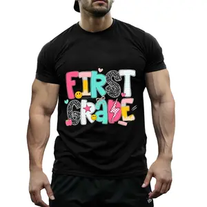 First Grade Teacher Shirt Back to School Outfit Ideas Elementary Teacher Appreciation Gift Cute Classroom Style Tee for Women