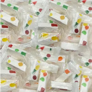 Jujube Nougat Candy, 30 Individually Wrapped Chewy Candies, 11 oz Pack, Classic Fruit Jelly Nougat Treat for Snacking, Sharing & Gifting