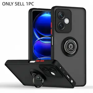 Suitable for Motorola G Stylus 5G 2023 G04/G24  Ring Stand Skin-feel Matte Magnetic Phone Case