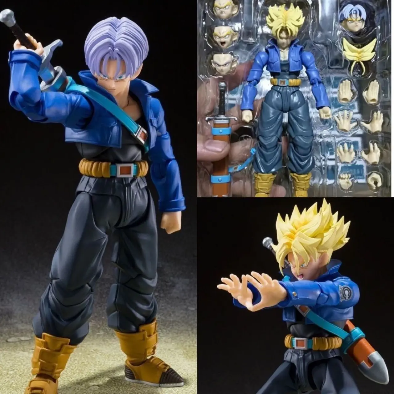 Anime Figure: Trunks - Future Boy - Articulated Figure - Desktop Toy/Ornament/Souvenir/Gift
