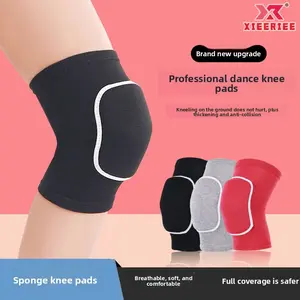 Dance Sponge Knee Pads Kneeling Thickened Anti-Collision Children's Volleyball Skating Roller Skating Dance Protective Gear