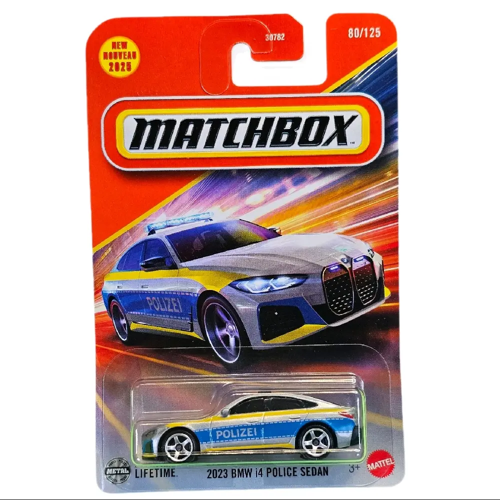 Matchbox 2023 BMW i4 Police Sedan - 2025 New Release