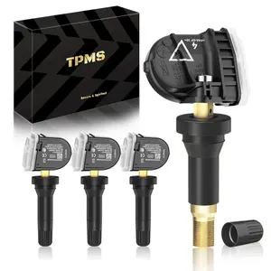 PUMBOAT TPMS GM 433Mhz Pre-Programmed Compatible with:Chevrolet Silverado 1500/2500/3500(19-22)|Traverse（16-22）|Blazer（19-22GMC Sierra 1500/2500/3500(19-22) OE#13598773(Set of 4) Tire Sensor