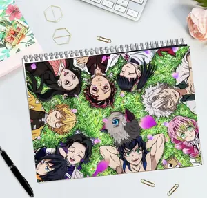 Demon Slayer 2026 Wall Calendar, Tanjiro, Nezuko, Zenitsu, Inosuke, Anime Action Calendar