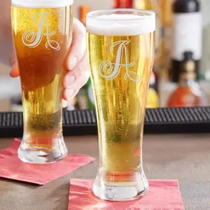 Classic Pilsner Glass - Monogram