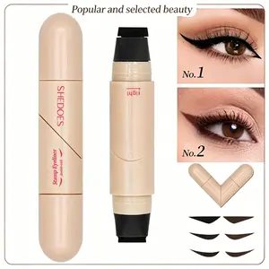 Rotating Winged Eyeliner Stamp Pen Dual-Head Design for Precise Cat Eye & Winged Liner Waterproof Smudge-Proof Formula Quick-Drying Makeup for Busy Days and Special Occasions