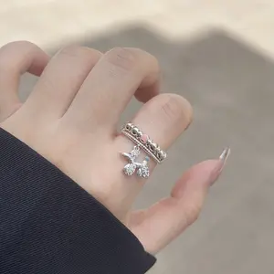 Eureka Unique Pet-Themed Ring with Stylish Dog Charm
