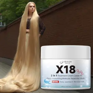 Moroccan 18 Nut Repair Hair Mask, Nourishing Hair Treatment, Deep Nourishing Smoothness, Smoothing, Improves Dry Frizzy Damaged Hair, Softens Dry Hair, for Dried, Frizzy, Knot-Prone, Dyed Hair, Haircare Product
