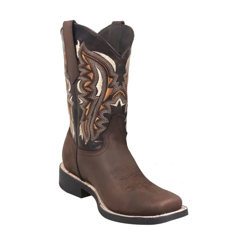 Stockton leather boots for men