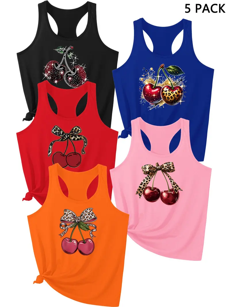 cherry tank top - TikTok Shop