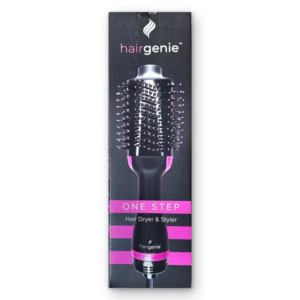 Hair Dryer Brush HairGenie - 4-in-1 Blow Dryer & Volumizing Styler for All Hair Hair Dryer Brush HairGenie - 4-in-1 Blow Dryer & Volumizing Styler for All Hair