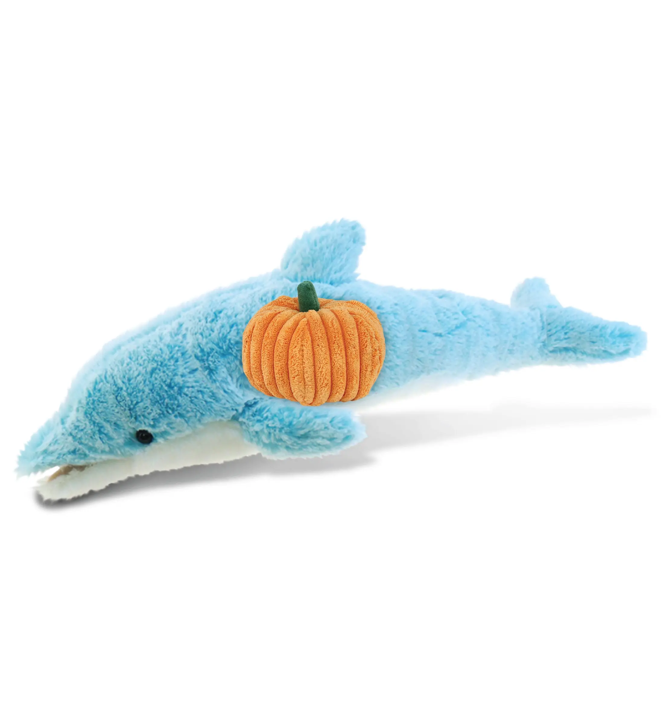 PLUSH PUMPKIN - SUPER-SOFT PLUSH - DOLPHIN LARGE