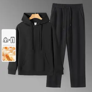 Unisex Fall Hoodie Tracksuit - Cotton Loose Breathable, Ideal for Sports & Casual Daily