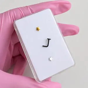 Titanium Basic Star Nose Stud