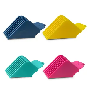 Professional Clipper Guard Set (Sizes 16, 14, 12, 10) – Color-Coded Attachment Combs | Compatible with Wahl Clippers | Precision Hair Cutting Guards (1.25”–2”)