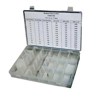 RSR ELECTRONICS RK7305 10.75"L x 7.375"W x 1.75"H Resistor Kit