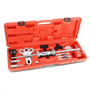 Slide Hammer Dent Puller Set Auto Body Repair Tool Kit For Most Front-wheel Drive Hubs Rear Axle Shafts, with Carrying Case,