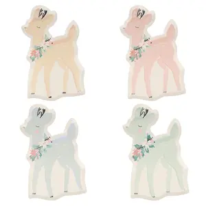 Pastel Deer Plates