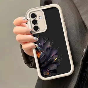 Phone Case: Phone Case - for SamSung for Galaxy A36 5G/ for SamSung for Galaxy A56 5G for Lotus Flower Phone Case, Soft TPU Back, Shockproof and Drop Protection Shell