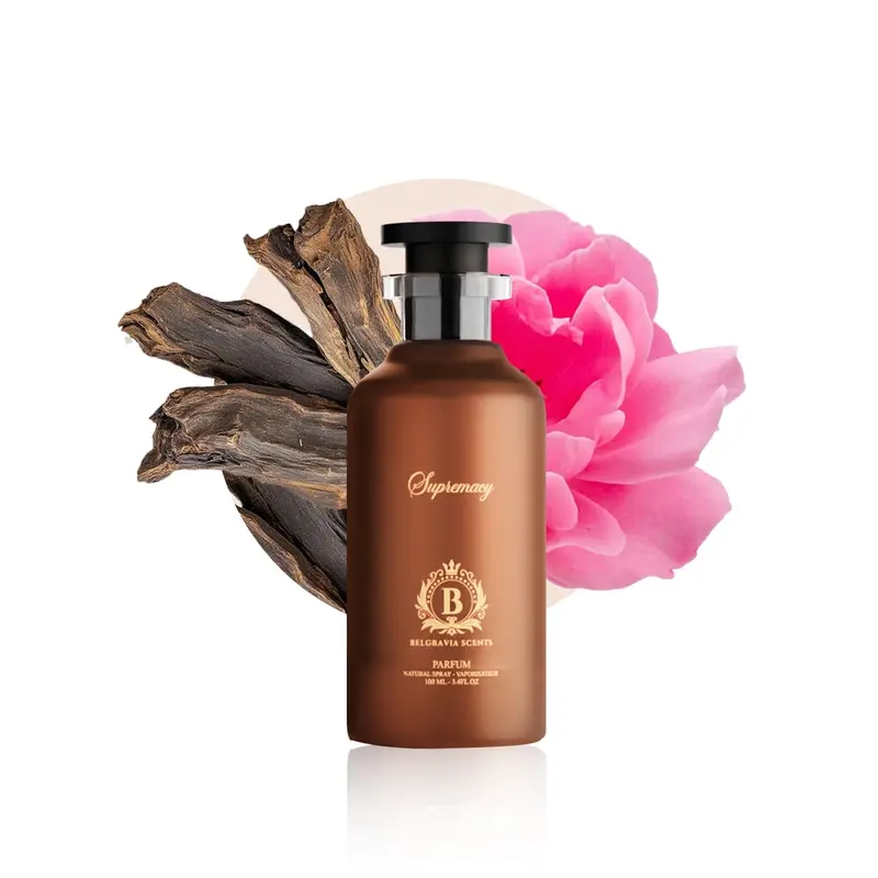 Belgravia Scents Supremacy - 100ml Eau De Parfum - Enchanting Fragrance With Notes Of Rose, Agarwood, Saffron, Ambergis & Black Pepper.