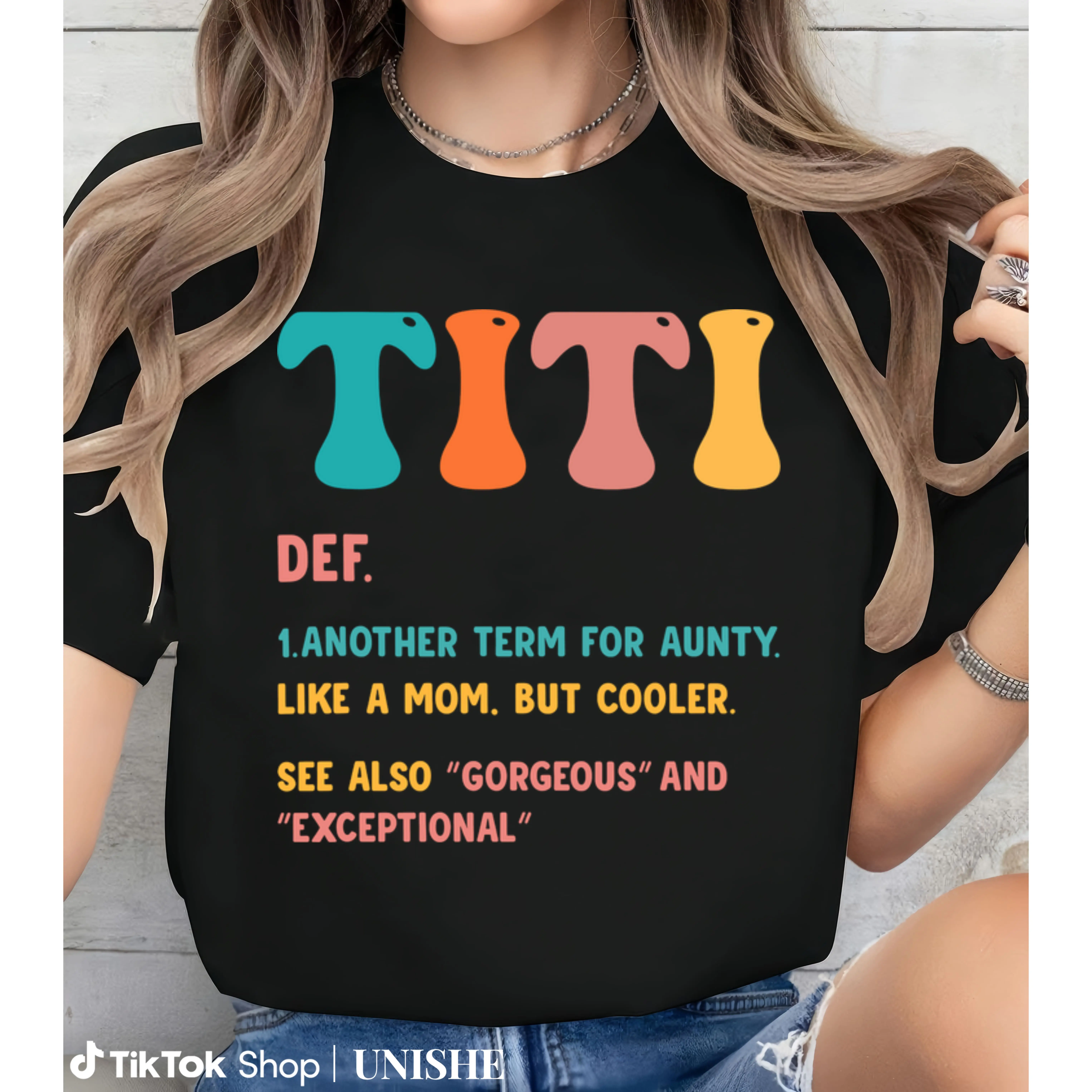 Exceptional & Gorgeous Titi Tee – Celebrate Being the Cool 'Mom But Cooler’ Figure