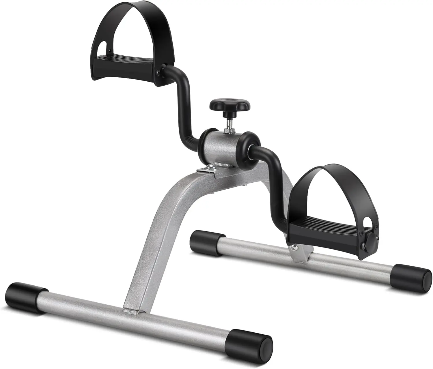 RYGEO Pedal Exerciser Mini At-Home Exercise Bike, Lightweight Portable Floor Bike for Leg and Arm Recovery Exercise, At-Home Exercise Bikes