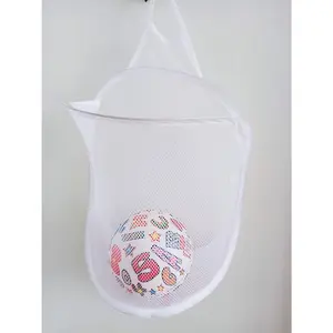 Small Mesh Hanging Laundry Hamper Basket, Mesh Hamper, Wall Dirty Clothes basket